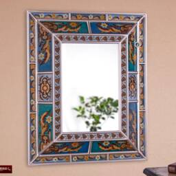 "Peruvian Wall Mounted Accent Mirror " - thumbnail 2