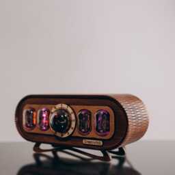 Walnut Nixie Tube Clock Vintage In-12 Tubes & Dekatron Og-4 - thumbnail 4