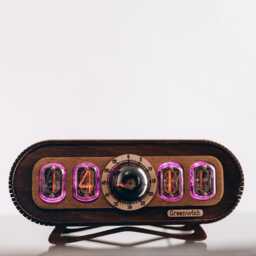 Walnut Nixie Tube Clock Vintage In-12 Tubes & Dekatron Og-4 - thumbnail 2