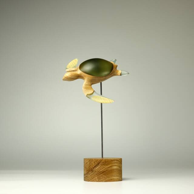 Duo Turtle Sculpture - 4 - image 1