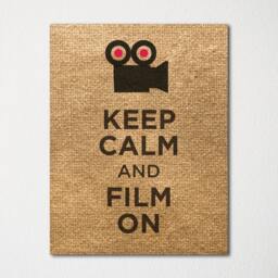 Keep Calm & Film On - Fine Art Print Choice Of Color Purchase 3 Receive 1 Free - thumbnail 2