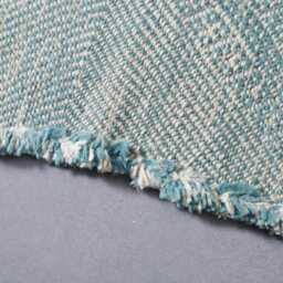 "Handwoven Moroccan Wool Runner Rug Long Geometric Hallway Decor - 15'11"" X 2'9" - thumbnail 3
