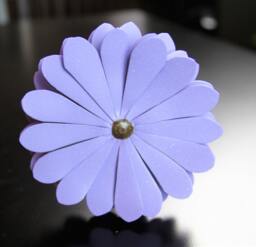 Metal Daisy, Purple Mother's Day , Mothers Day, 4Th Anniversary Gift, 6Th Anniversary, 11Th Bridesmaid Steel Daisy