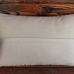 3050cm - 1220In Rectangle Vintage Kilim Cushion Cover Handwoven - Tribal Lines - thumbnail 4