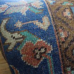 50cm - 20 Inch Vintage Carpet Rug Cushion Cover Handwoven - Worldly Traveler Series - thumbnail 3