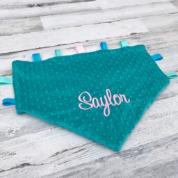 Sheep Tag Blanket - Small Baby - thumbnail 3