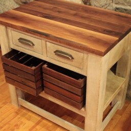 Reclaimed Kitchen Island - thumbnail 4