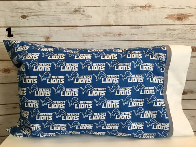 Detroit Lions Pillow Case - image 1