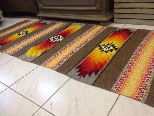 "Bulgarian Handwoven Wool Kilim Rug ""Sunsets" - image 1