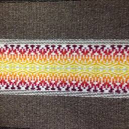 "Bulgarian Handwoven Wool Kilim Rug ""Sunsets" - thumbnail 4