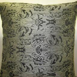 "Contemporary Decorative Pillow Cover in 24""x24" - thumbnail 2