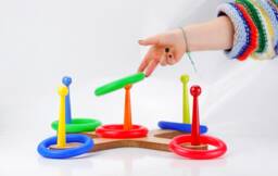 Ring Throwing Game - Distance Guessing Eye & Hand Coordination Game - thumbnail 1