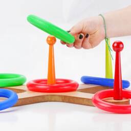Ring Throwing Game - Distance Guessing Eye & Hand Coordination Game - thumbnail 3