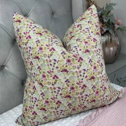 Country Ditsy Floral Cushion Cover, Decorative Pillow Size 16 - thumbnail 1