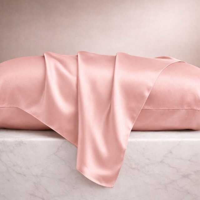 Pillowcase Gift For Her - 22 Momme Mulberry Silk - Queen Envelope Closure Self Care - image 1