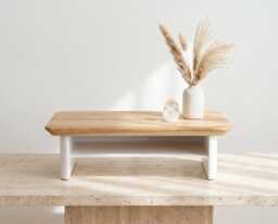 Buddha Home Altar, Buddhist Sacred Shrine, Zen Room Decor, Wooden Meditation Table, Mindfulness Spiritual Gift, Solid Oak Or Walnut Stand