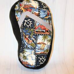 Flip Flop Pillow Single-Hawaii/ Hawaiian Gift/ Home Decor/ Bedroom Gift For Kids/ Her/ Birthday Housewarming - thumbnail 2