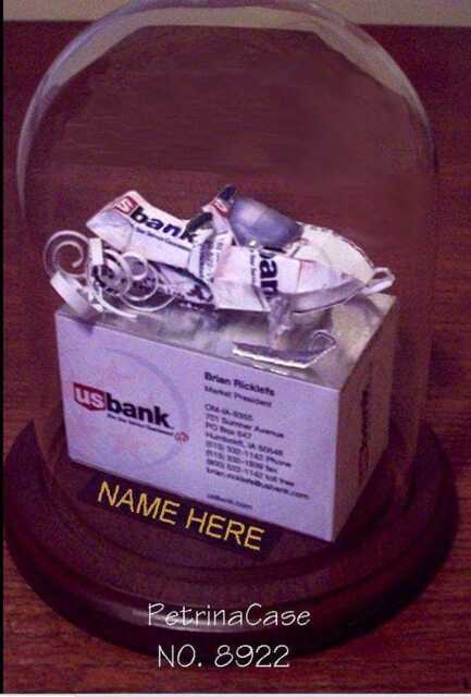 Snowmobile Business Card Sculpture Item 8922 - image 1