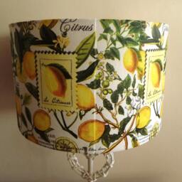 Lemon Tree Botanical Lampshade French Shabby Chic Kitchen Lighting - thumbnail 3
