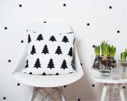Mini Stars - Vinyl Wall Decals 2.5cm - 1 Inch Night Sky Stickers Small Peel & Stick Baby Boys Girls Kids Nursery Room D??cor - thumbnail 1