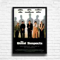 The Usual Suspects Movie Poster 90S Retro Film Art Print - thumbnail 2