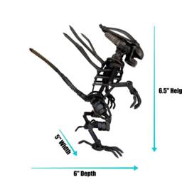 Metal Alien Inspired Sculpture. 100% Handmade From Recycled Metal. A Perfect Gift For Him/Her - thumbnail 3