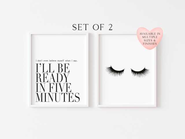 Bedroom Prints Fashion Wall Art Unframed Poster - image 1