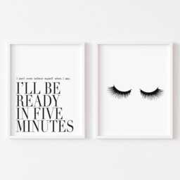 Bedroom Prints Fashion Wall Art Unframed Poster - thumbnail 2