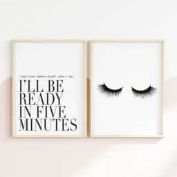 Bedroom Prints Fashion Wall Art Unframed Poster - thumbnail 3