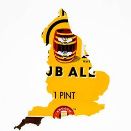 Boddingtons England - Custom Hand Cut Beer Can Art in A Float Frame - Perfectly Unique For Your Bar Or Man Cave - thumbnail 3