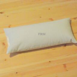 Mac's Set, Buckwheat Hull Firm Neck & Lumbar Pillow & 1 Case, 100% Unbleached Cotton Muslin, No Zipper - thumbnail 2