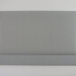 Blue Stripe Fabric Upholstered Headboard - Single Double King Size Super - thumbnail 4