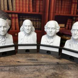 Aristotle Talking Bust - Press The Button For A Fun Quote Or Fact Collectible Toy Figurine Novelty Gift Video in Description - thumbnail 2