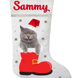 Chartreux Christmas Stocking - thumbnail 2