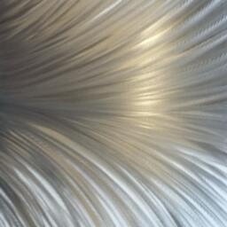 Modern Abstract Metal Wall Art Sculpture, 3D Silver By R Toomer. Sprung - thumbnail 2