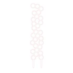 Circle Plant Trellis Extension Svg File Laser Cut Wood - Digital Download - thumbnail 2