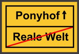 "Doormat - Assigner Motif ""Real World/Ponyhof" - thumbnail 1