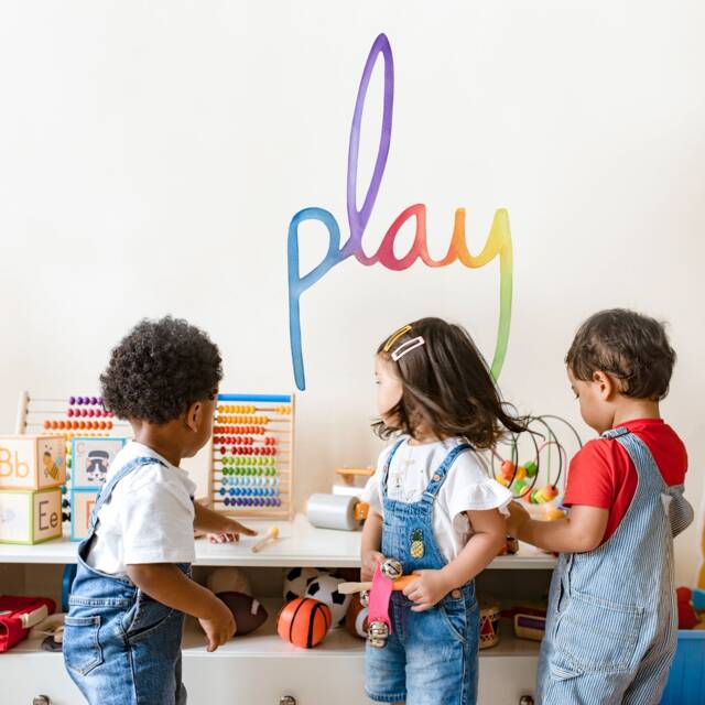 Watercolor Words - Play Peel-And-stick Wall Decals Mej - image 1