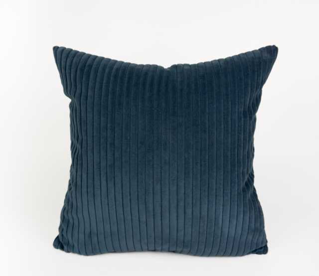 Extra Thick Jumbo Cord Velvet Navy Blue Cushion Cover 4 Colour Choices - All Sizes - image 1