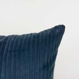Extra Thick Jumbo Cord Velvet Navy Blue Cushion Cover 4 Colour Choices - All Sizes - thumbnail 2