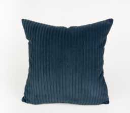 Extra Thick Jumbo Cord Velvet Navy Blue Cushion Cover 4 Colour Choices - All Sizes - thumbnail 1