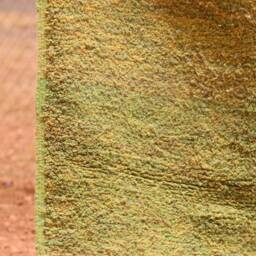 Handwoven Green Berber Wool Rug Contemporary Moroccan Carpet - thumbnail 3