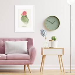 Antique Botanical Art Print Poster Vintage Wall Flowers Floral Cactus Cacti Succulents Nature Leaf Plant Illustration Edwardian A3 - thumbnail 3