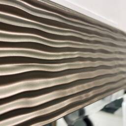 Large Bronze Ripple Frame Mirror Elegant Framed Galaxy Wall - Choice Of Size Premium Quality Free P&p - thumbnail 3