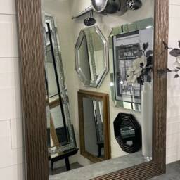 Large Bronze Ripple Frame Mirror Elegant Framed Galaxy Wall - Choice Of Size Premium Quality Free P&p - thumbnail 4