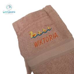 Ducks Towel - Personalised Face Cloth/Hand Bath = Embroidered - thumbnail 4