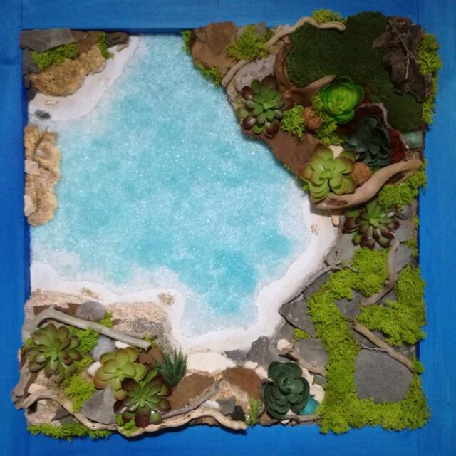 Wall Decoration With Moss Stabilized Plant Picture - image 1
