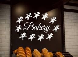 Bakery Wall Decal Removable Vinyl Window Sticker 4426 - thumbnail 1