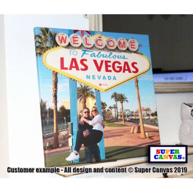Couple Portrait Custom Photo Picture Wall Art Framed Canvas Print Husband Wife Boyfriend Girlfriend Partner Valentines Day Gift - image 1