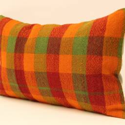 12x20 Turkish Kilim Lumbar Pillow Boho Pillow Bohemian Cushion Navajo Rugturkish Cover Armchair Case 4Oef-13 - thumbnail 3